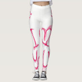 Leggings La Saint-Valentin Longtemps (Devant)