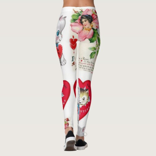 Leggings La Saint-Valentin Longtemps (Dos)