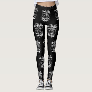 Leggings La Science drôle je raconte de mauvaises