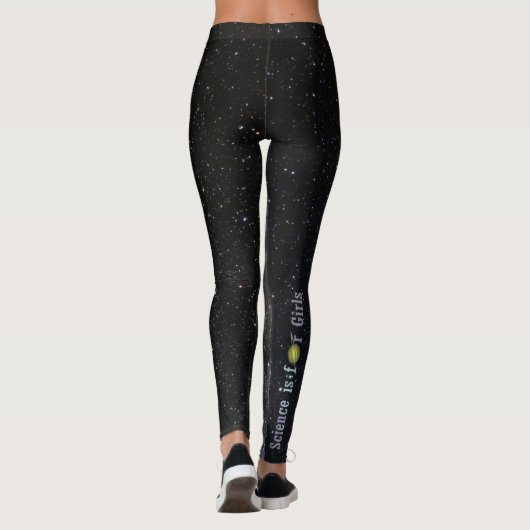 Leggings La science est pour les filles - Logo de veau (Dos)