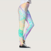 Leggings La série Iridescent Leopard Design 3 (Droite)