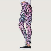 Leggings La série Iridescent Leopard Design 4 (Gauche)