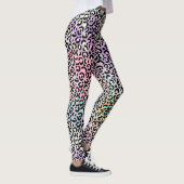Leggings La série Iridescent Leopard Design 6 (Droite)