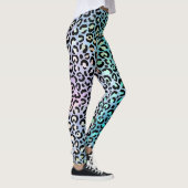 Leggings La série Léopard Iridescent Design 8 (Droite)