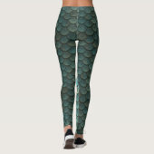Leggings La sirène mesure des guêtres (Dos)