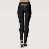 Leggings La Suède barre le drapeau (Dos)