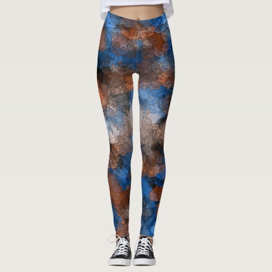 Leggings La terre (Devant)