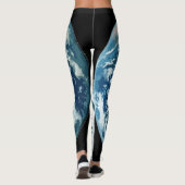 Leggings La terre de planète (Dos)