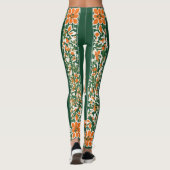 Leggings La tradition rencontre le moderne : logo ukrainien (Dos)