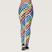 Leggings La Vie Est Meilleure Avec La Parties scintillant É (Dos)