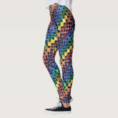 Leggings La Vie Est Mieux Avec La Parties scintillant Perso (Gauche)