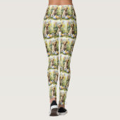 Leggings Labrador avec œufs de Pâques (Dos)