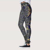 LEGGINGS LACE NOIRE ANTIQUE AVEC DES PAPILLONS DE BOUTEILLE (Gauche)