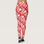 Leggings Lacrosse Love Print (Dos)
