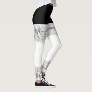 Leggings Lacy mariées mariage motif