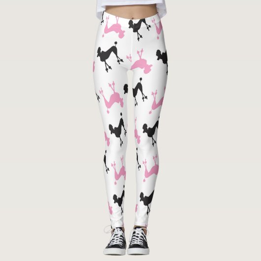 Leggings Lady Poodle (Devant)