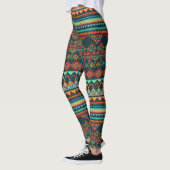 Leggings L'Africain a inspiré le motif géométrique (Gauche)