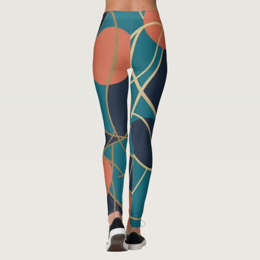 Leggings Lagun bleu (Dos)