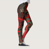 Leggings Laissez-Les Venir, Japonais Samurai Warrior (Droite)