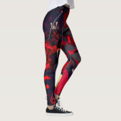 Leggings ⛈️ 🥷 Laissez-Les Venir, Tempête De Samurai 🥷 ⛈️ (Droite)
