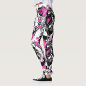 Leggings Laissez votre expression parler dans votre mode (Gauche)