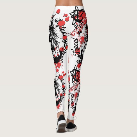 Leggings Laissez votre expression parler dans votre mode (Dos)