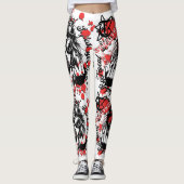 Leggings Laissez votre expression parler dans votre mode (Devant)