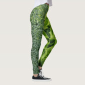 Leggings Laitue et brocoli d'aliments frais (Droite)