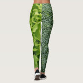 Leggings Laitue et brocoli d'aliments frais (Dos)
