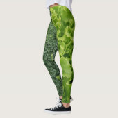 Leggings Laitue et brocoli d'aliments frais (Gauche)