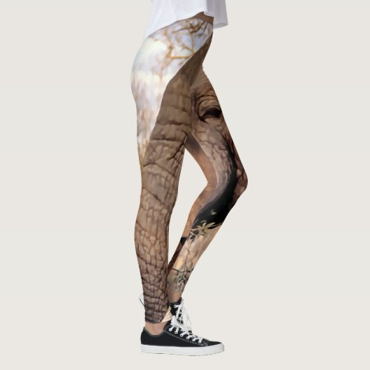 Leggings L'Amant éléphant de la faune (Droite)