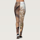 Leggings L'Amant éléphant de la faune (Dos)