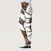 Leggings L'amour du café (Gauche)
