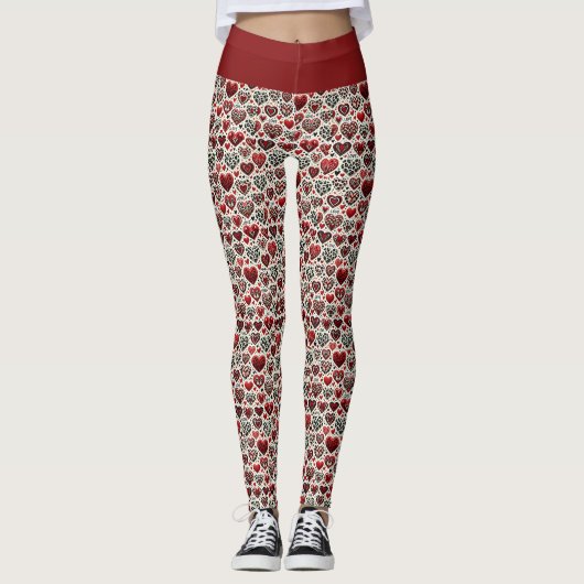 Leggings L'amour est dans l'air (Devant)