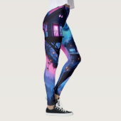 Leggings L'Amour Lumineux : "Nuits Nonnes et Rêves Intermin (Droite)