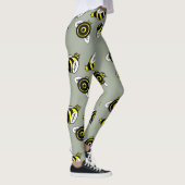 LEGGINGS L'AMUSEMENT GAFFENT DES GUÊTRES D'ABEILLES VERT (Droite)
