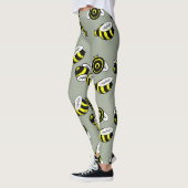 LEGGINGS L'AMUSEMENT GAFFENT DES GUÊTRES D'ABEILLES VERT (Gauche)
