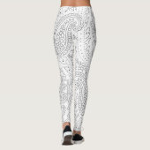 Leggings langage Design Quarante (Dos)