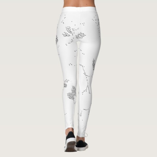 Leggings Langue, Cloud gris (Dos)