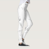 Leggings Langue, Cloud gris (Droite)