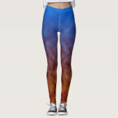 Leggings Lanternes sous les étoiles (Devant)