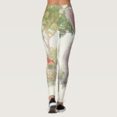 Leggings Lapin avec Fleurs (Dos)
