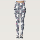 Leggings Lapin blanc (Devant)