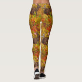 Leggings Lapin d'automne sur ocre (Dos)