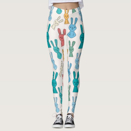 Leggings Lapin de Pâques (Devant)
