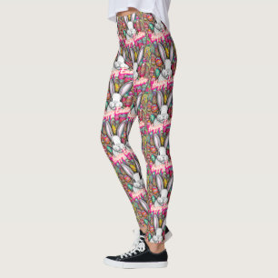 Leggings Lapin de Pâques