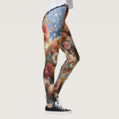 Leggings Lapin de Pâques Fleurissant  (Droite)