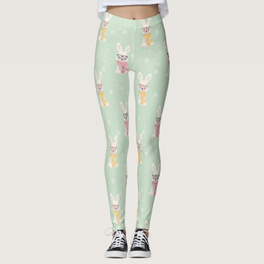 Leggings Lapin hiver intelligent (Devant)