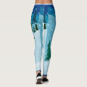 Leggings Lapin SUPÉRIEUR de neige (Dos)