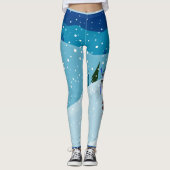 Leggings Lapin SUPÉRIEUR de neige (Devant)
